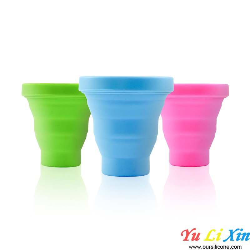 Silicone Material Collapsible cup
