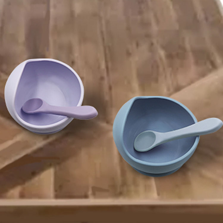 Silicone Baby Spoons Self Feeding