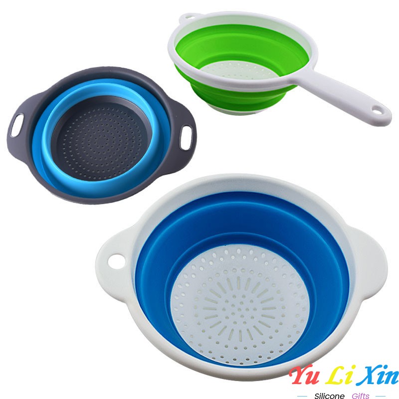 Collapsible Silicone Sink Basket