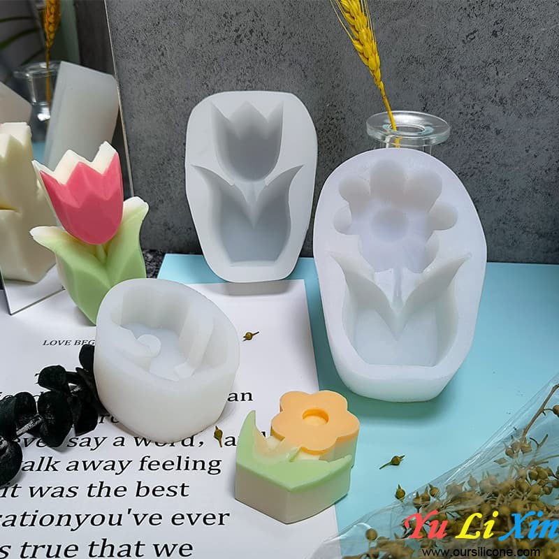 Silicone Material Candle Mold