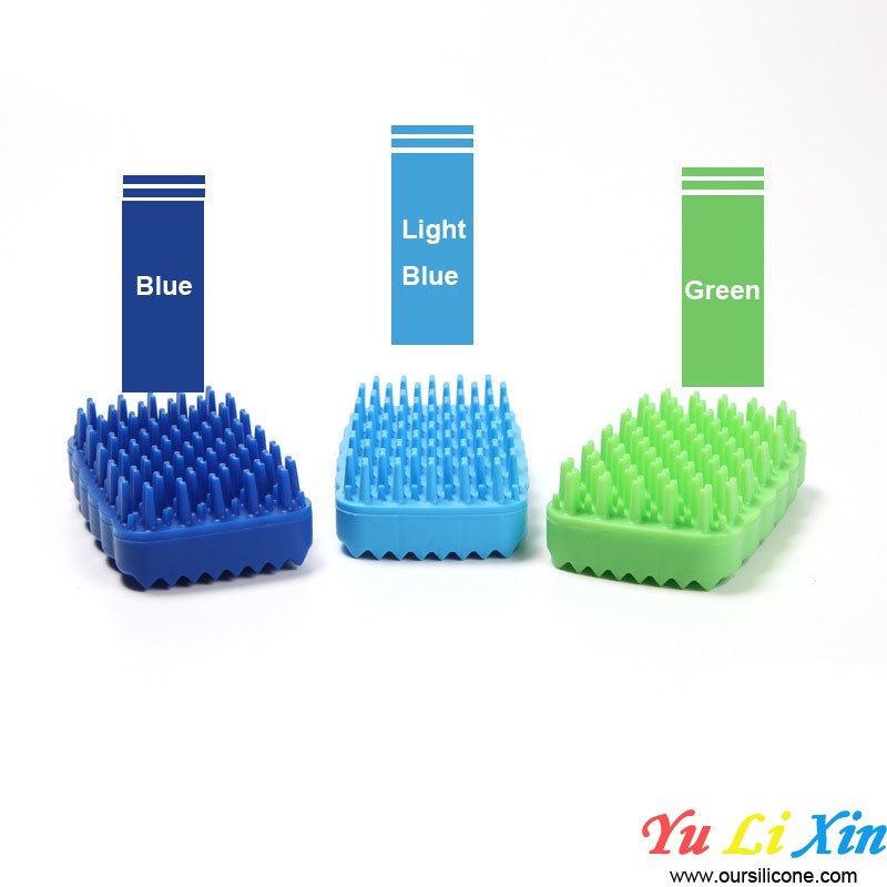 Message Silicone Pet Brush