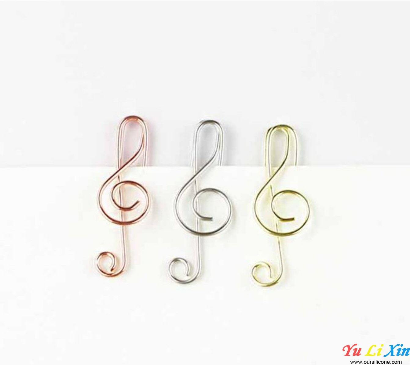Artistical Musical Note Shaped Bookmark Clip