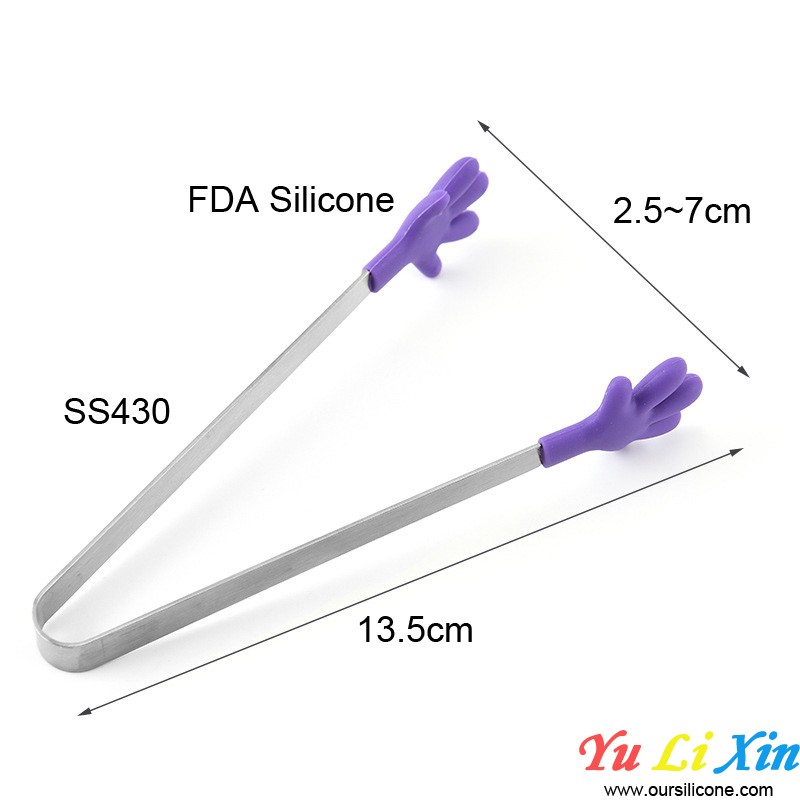 Non-Stic Sugar Ice Cube Food Serving Tong