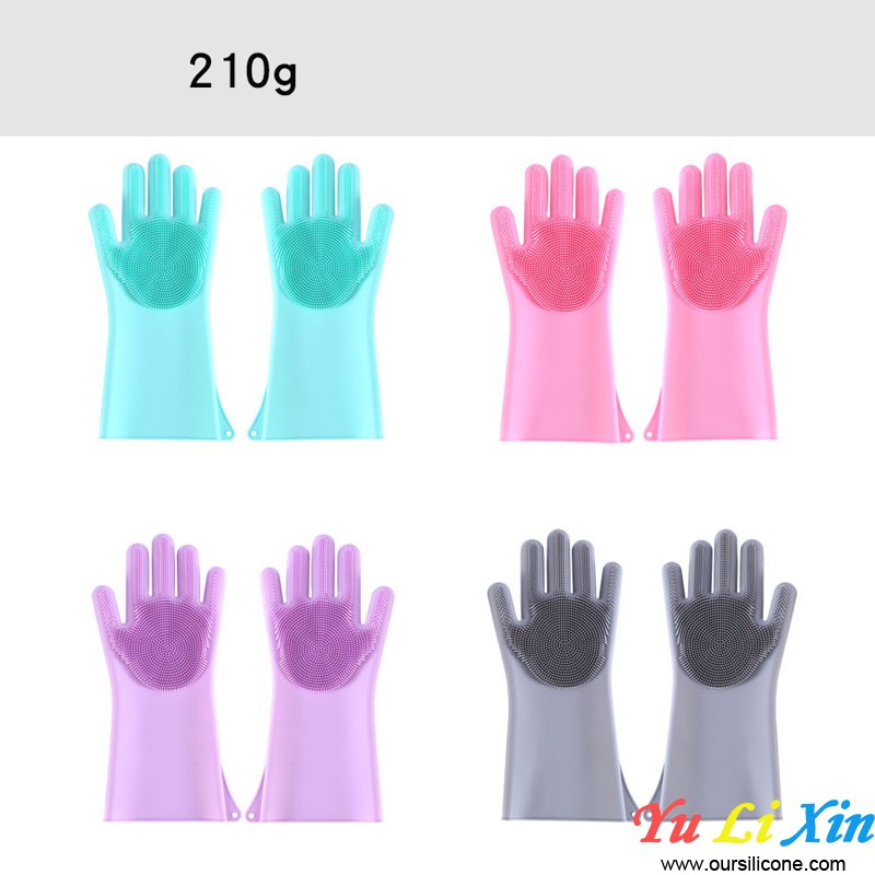 Durable Silicone Cleaning Gloves