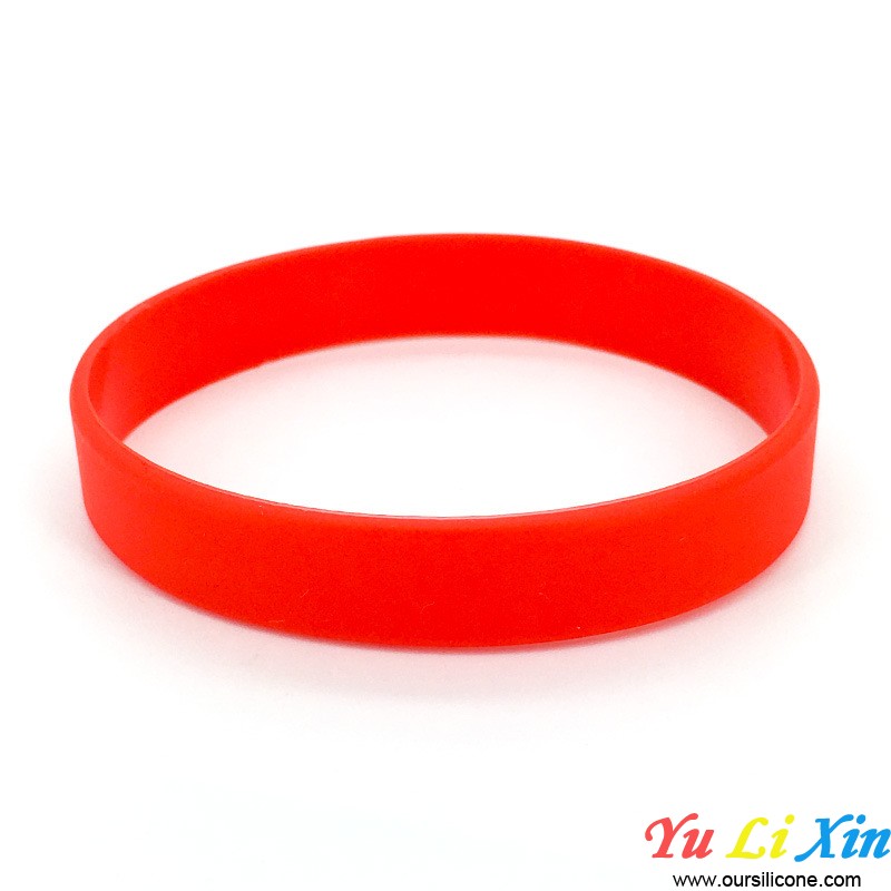 Solid Colors Cheap Silicone Bracelets