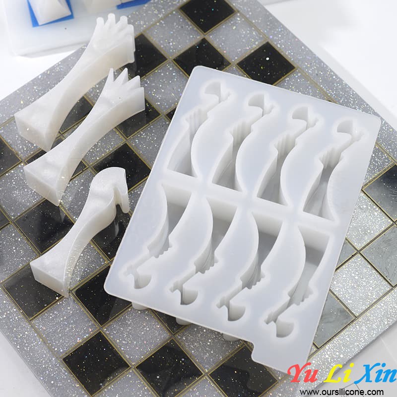 Resin Chess Game Mold 