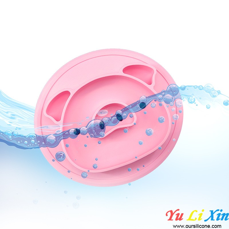 100% Silicone Kids Plate