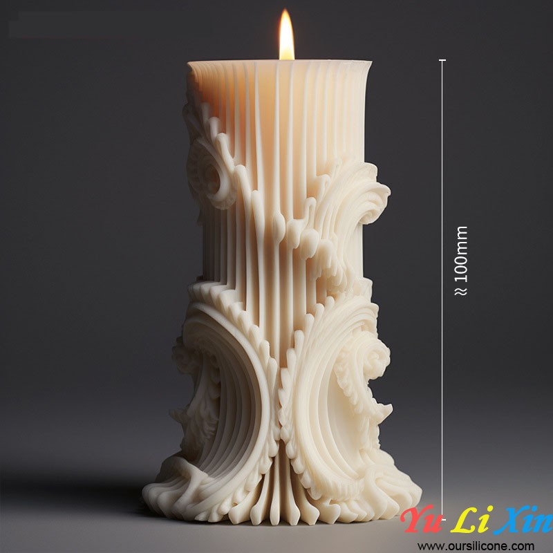 Silicone Valentine Candle Mold