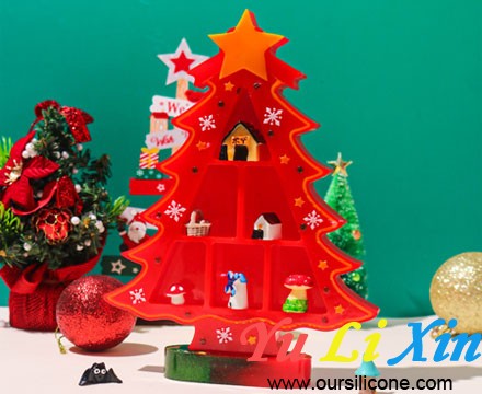 New Fashion Silicone Epoxy Christmas Tree Mold