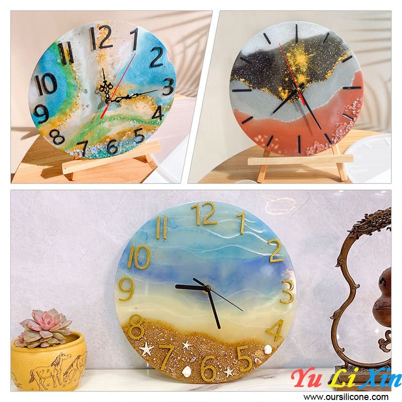 Silicone Mold For Standing Clock